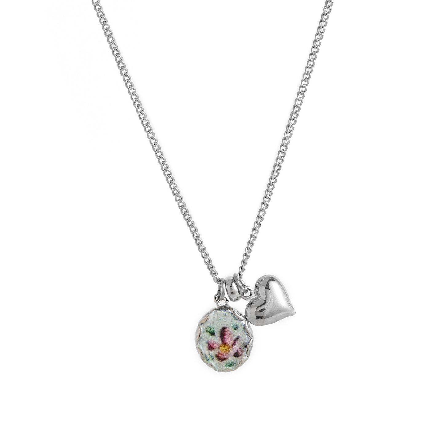 Ayelen Painted Pendant Necklace