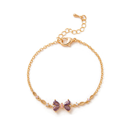Angelique Dainty Butterfly Zircon Jewelry