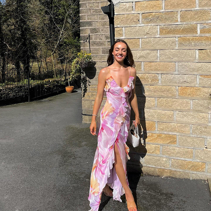 Nylah | Ruffle Maxi Dress