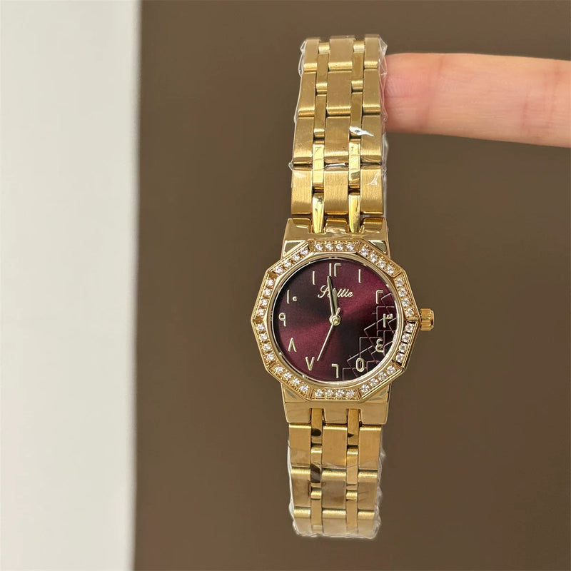 Crystal Accent Bracelet Watch