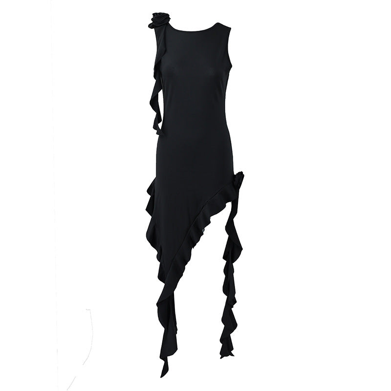 Explosion Wear Blouse Dress Jellyfish Flounced