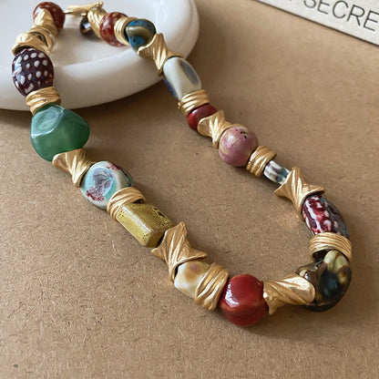 Valerie Ceramic Beaded Necklace