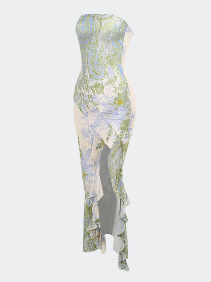 Slit Maxi Dress