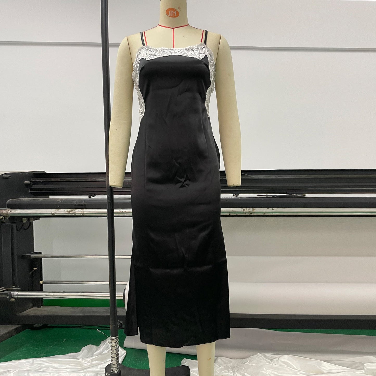 Clothing Slim Fit Evening Dress Maxi Dress Lace Lace Backless Strap Dress