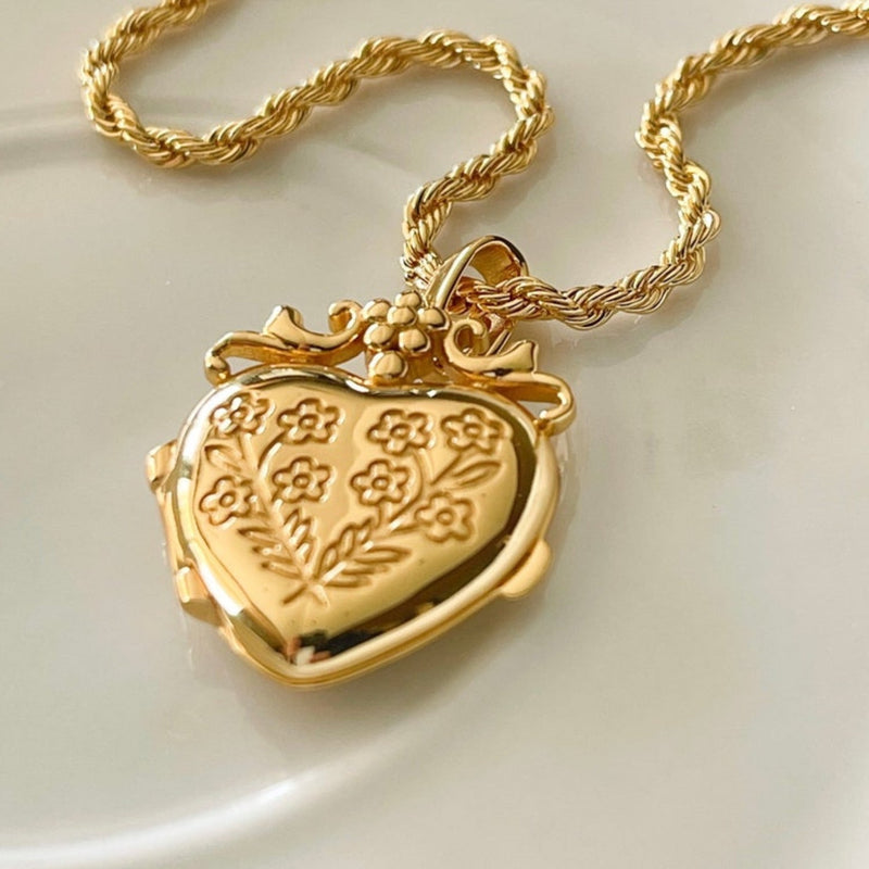 Heart Locket Necklace