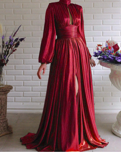 Spring Summer Popular Color Tight Waist Halter Large Swing Avocado Green Dress Maxi Dress for