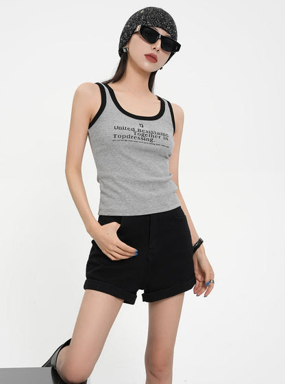 High-waisted Tailored Shorts - Black Mini Dress Shorts