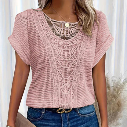 Aura -delicate Textured Blouse