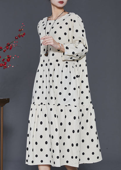 Organic White Oversized Patchwork Cotton Maxi Dresses Summer Sd1071