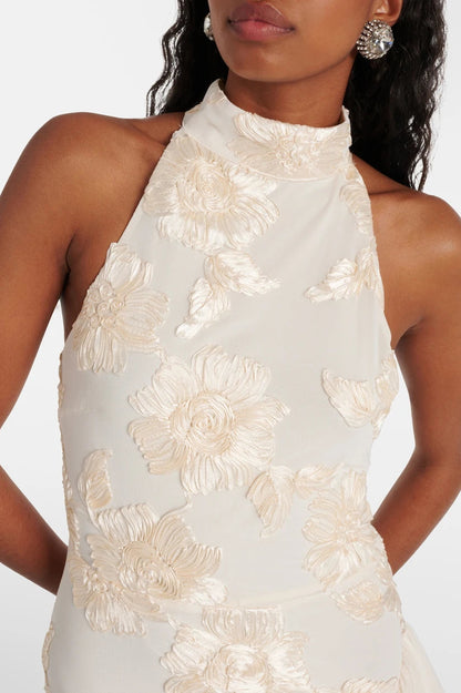 -appliqué Maxi Dress