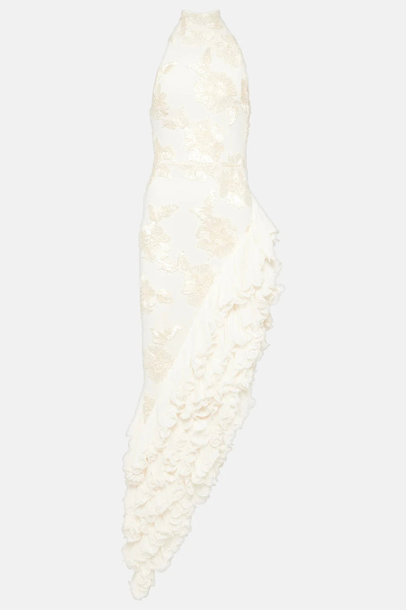 -appliqué Maxi Dress