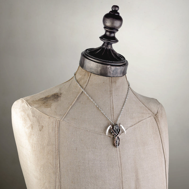 The Grim Reapers Arms Pendant Necklace by Alchemy Gothic