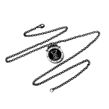 Seal of Lucifer Pendant Necklace by Alchemy Gothic