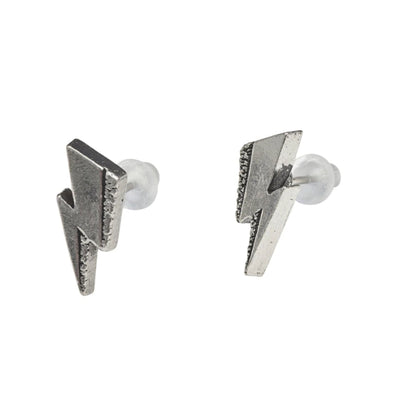 David Bowie Flash Studs Lightning Bolt Earrings by Alchemy Gothic