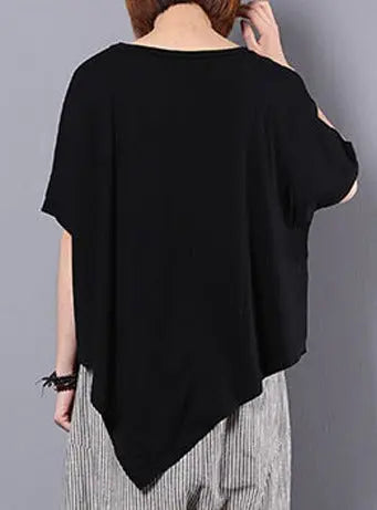 Irregular 100% Cotton T-shirt