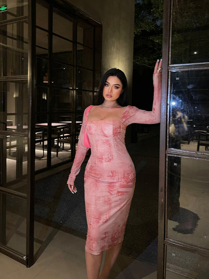Bodycon New Long Dress