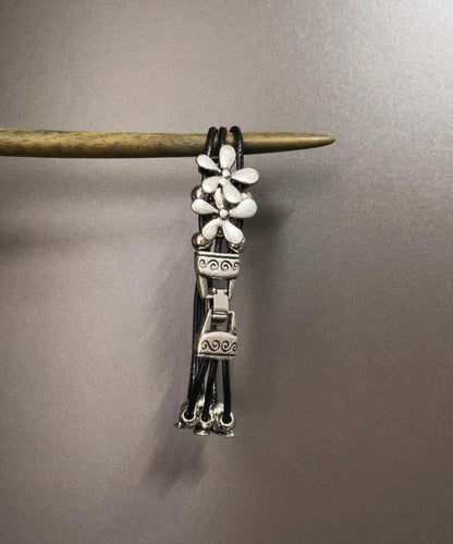 Retro Silk Stainless Steel Alloy Bracelet