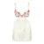 Print Mini Dress 2000s Aesthetic Low Cut Spaghetti Strap Backless Dresses Y2k Fairy Grunge Dress Clubwear