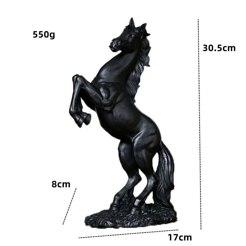 Rearing Horse Sculpture