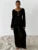Crochet Beach Maxi Dress ’s Knitted Hollow Bikini Swimsuit Cover-up Sun Protection Dress See Through Slim Lady
