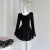 Autumn Winter Knitted Dresses for Woman Y2k Harajuku Slim Sweater Dress New Mini Party Dress
