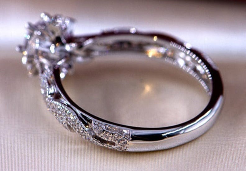 Shining Snowflake Ring