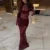 Lace Patchwork Long Dresses Slim Turtleneck Hollow Out Slit Party Dress Female Spring Slim See Through Robe New