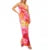 Tube Dress 2000s Summer Print Strapless Sleeveless Backless Long Dresses Cocktail Beach Party Dresses