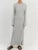 Fall Winter New Knitted Long Dress Female Slinky High Waist Rib Sweater Bodycon Dresses Lady Holiday Party Outfits