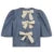 Peplum Shirt Y2k Clothes Striped Round Neck Puff Half Sleeve Tie Front Blouse Clothes