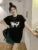 Fine Youth Blouse Summer Off Shoulder Top Short Sleeve Korean Tee Shirt Loose New