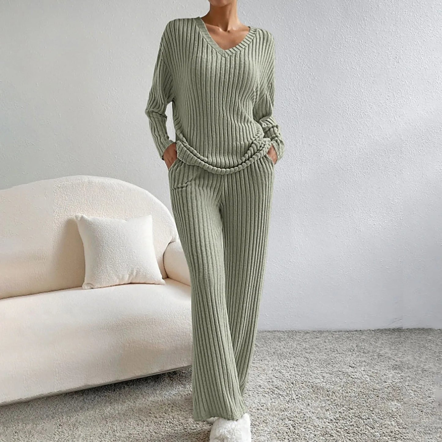 Esra - Knitwear Two-piece Set