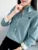 Very Thick Winter Style Blouses Shirts Lady Long Sleeve Turn-down Collar Velvet Blusas Tops Df3161