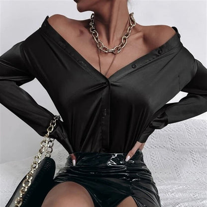 Office Satin Blouse