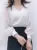 Spring Autumn Style Blouses Tops Lady Long Sleeve V-neck Lace Blusas Tops Df4452