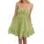 Strapless Dress Y2k Color Off Shoulder Sleeveless Ruffle Hem Mini Dress With Pockets Beach Party Dresses