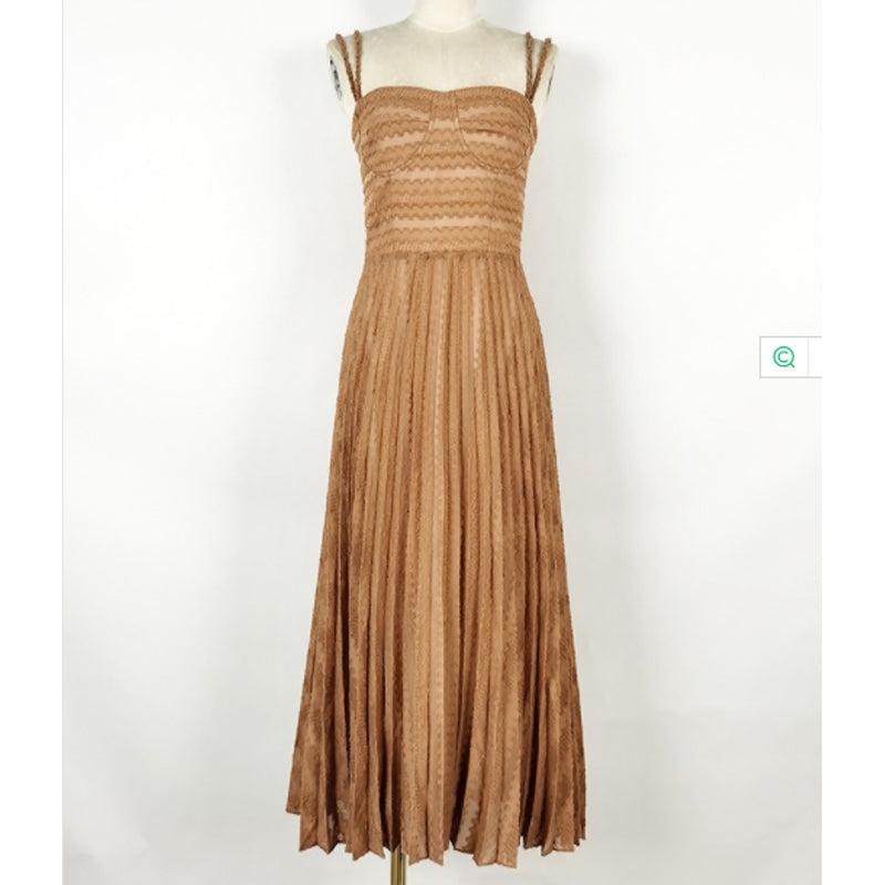 Sleeveless Maxi Dresses Party Vestidos Runway Design