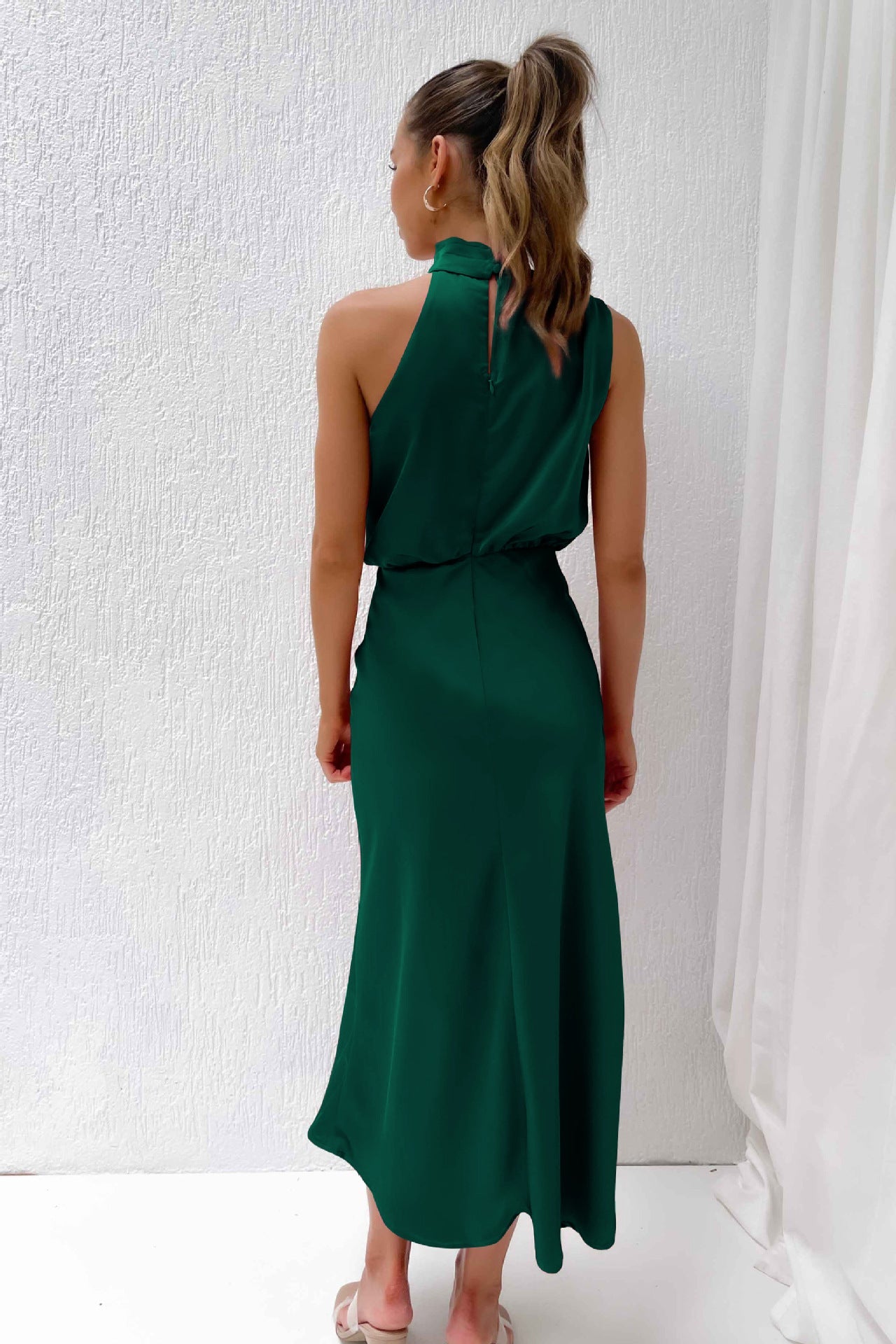 Sleeveless Off Shoulder Bodycon Maxi Dresses Wedding