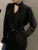 Pleated Long Sleeve Blouse With Ties Ruffle V Neck Basic Top Oversize Lady Office Wear Korean