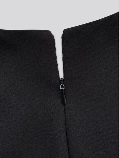 Summer New Black Sleeveless Aline Vest Dress Sweet Long Dresses Woman Party Club Dress Vestido
