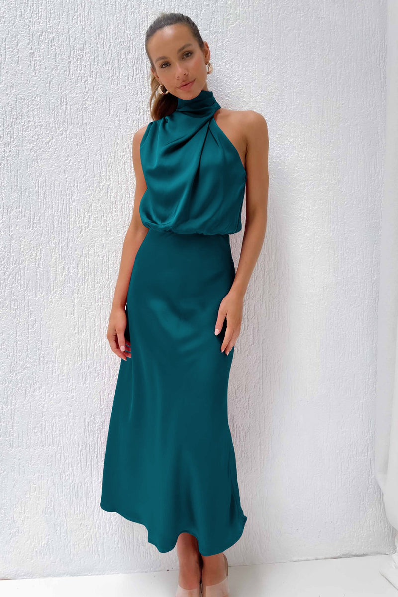 Sleeveless Off Shoulder Bodycon Maxi Dresses Wedding