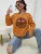 Leopard Print Smile Face Love Printed Sweatshirt Autumn Soft Hoody Fleece Warm Hoodies Street All-match Female Pullover