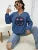 Leopard Print Smile Face Love Printed Sweatshirt Autumn Soft Hoody Fleece Warm Hoodies Street All-match Female Pullover