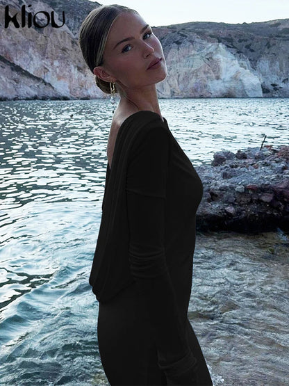 Swing Backless Maxi Dress