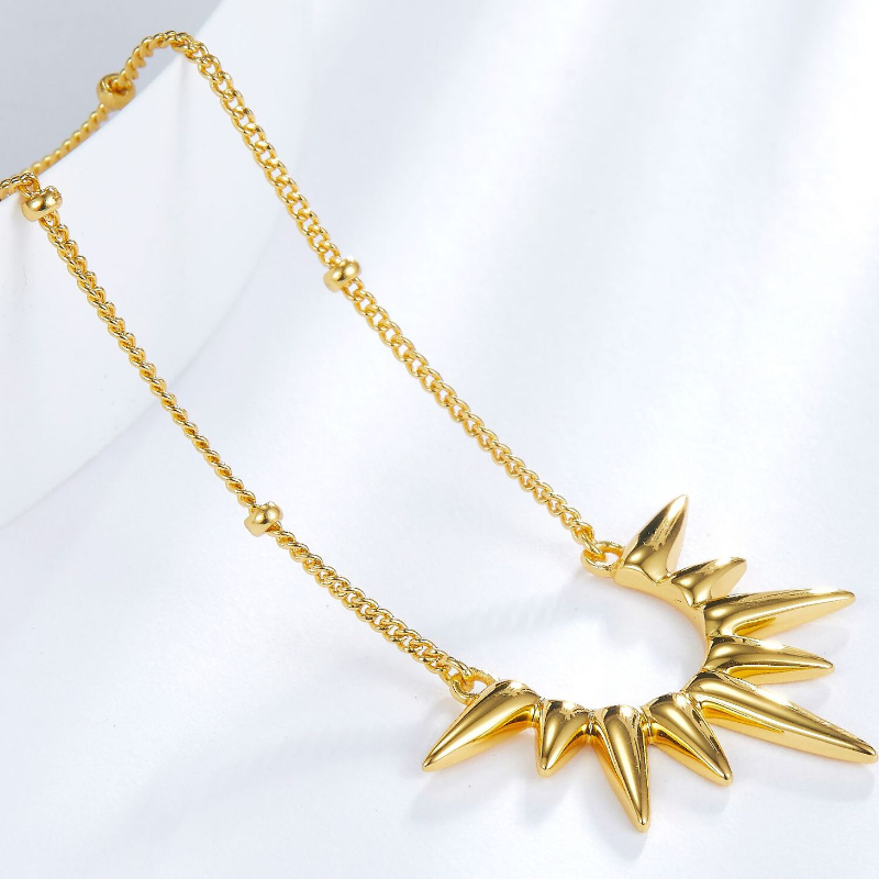 Sun Ray Light S925 Sterling Silver Necklace
