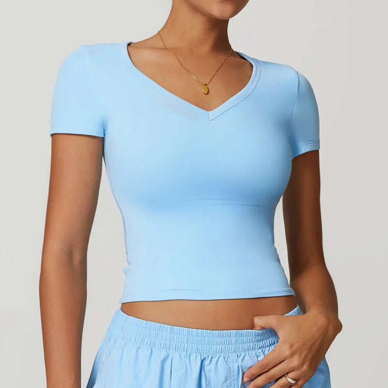Push Up Quick Dry Gym T-shirt