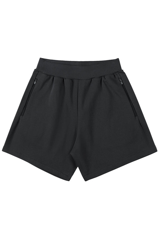 400g Heavy Cotton Shorts With Zip Pocket