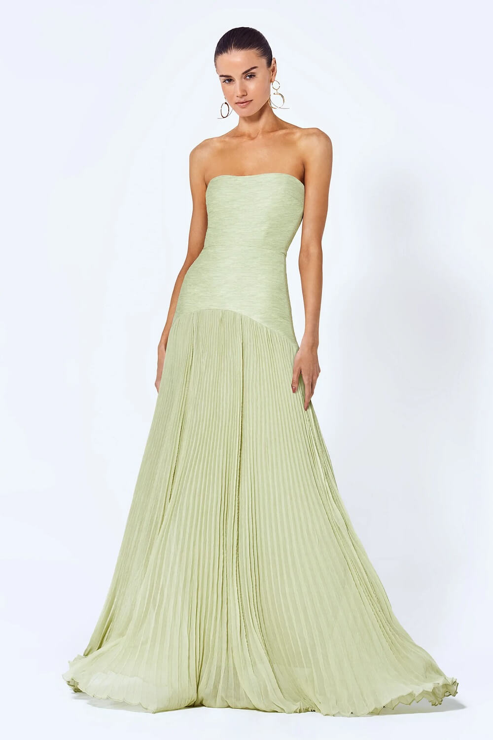 Morgane - Sleeveless Drop-waist Maxi Dress