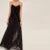 3d Sling Long Dress Retro White Backless Pleated Maxi Evening Dresses Female Spring Street Party