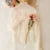 High Collar Mesh Perspective Blouse Summer Thin See Through Slim Bottoming Lace Long Flare Sleeved Tops